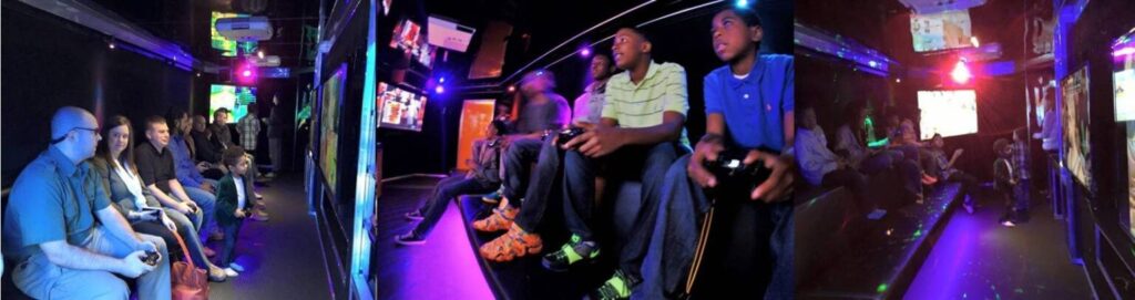 Video game truck birthday party in Detroit Michigan